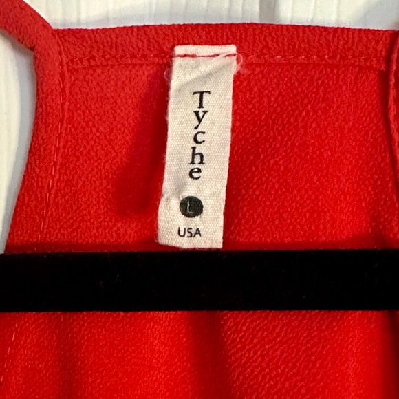 Red Orange Racerback Top - Picture 3 of 3